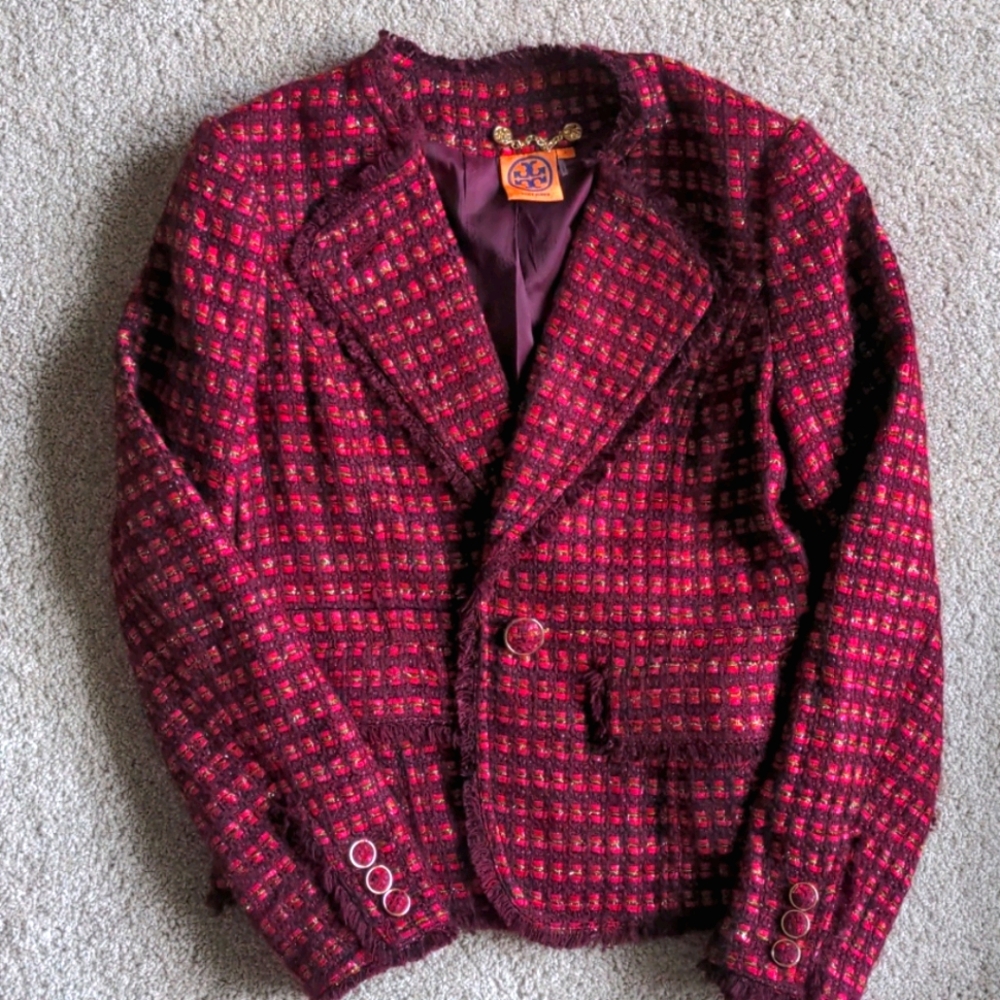 Tory Burch knit blazer